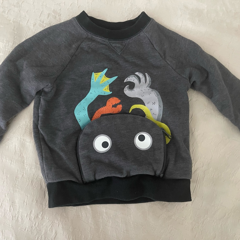 Cat & Jack monster sweater
